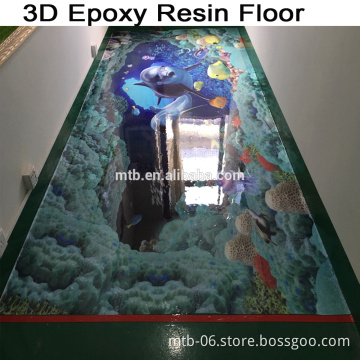 3D Epoxy Resin ahd Hardener for Concrete and Cement Flooring Pait and Coating
